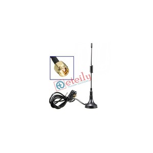 Base magnétique GSM 3dBi à montage facile antenne magnétique avec câble RG174 + connecteur SMA mâle pour les Applications extérieures - Product Image 1