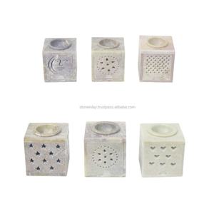 Handcrafted Soapstone Aroma <b>Oil</b> <b>Burner</b> - Product Image 1