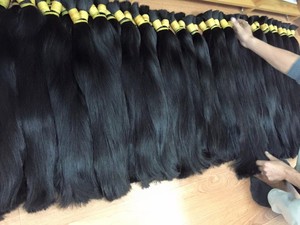 Visón brasileño de la Virgen del pelo paquete recto sin procesar de la Virgen de la extensión del pelo recto de 10A pelo brasileño de la Virgen - Product Image 4