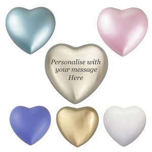 Enfant Pied Étape Coeur Crémation Urne Fournitures Funéraires BRASSWORLD INDE - Product Image 5