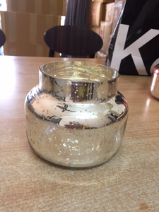 Porte-bougie en verre grand pot de bougie vide fait à la main décoration de la maison arc-en-ciel grand cadeau noir imprimé OEM - Product Image 3