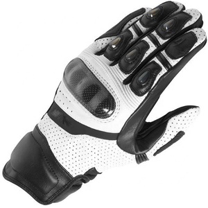 Guantes de Motociclismo de Entrenamiento Resistentes al Viento, Personalizados OEM, de Alta Calidad, Unisex, de Cuero Impermeable, con Correa de Muñeca Ajustable - Product Image 4