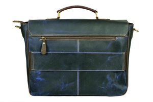 Genuine Leather <b>Bag</b> Genuine Leather Crazy Horse Satchel <b>Laptop</b> <b>Bag</b> Office <b>Bag</b> for Daily Use - Product Image 5