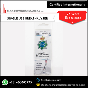 Breathalyzer แบบใช้แล้วทิ้ง/เครื่องทดสอบลมหายใจแบบใช้ครั้งเดียว - Product Image 3