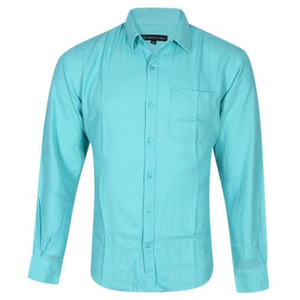 OEM personnalisé 100% coton hommes chemise à manches longues affaires bouton chemises décontractées fabriquées au Bangladesh grande taille - Product Image 6