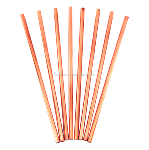 หลอดดูดน้ำทองแดงสำหรับงานแฮนด์เมดหลอดทองแดงสำหรับบ้านบาร์เครื่องทำค็อกเทล - Product Image 1