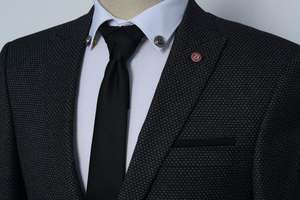 Chaqueta de negocios y boda para hombre, nuevo diseño, viscosa y poliéster, diseño italiano, gran oferta - Product Image 2