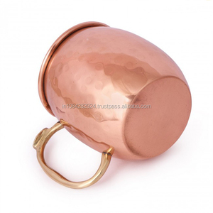 Tazas de Cobre Martillado Hechas a Mano de 14 oz, Ecológicas, Regalo Empresarial, Artículos para Beber de Primera Calidad - Product Image 2