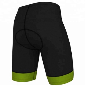 Ligne de production complète de shorts de cyclisme personnalisés, vêtements de sport respirants, 80% polyester, 20% élasthanne, unisexe, service OEM, couleur corail - Product Image 3