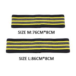 Bandas de resistencia para entrenamiento de glúteos y piernas, bandas de resistencia con estampado Multicolor para hombres y mujeres - Product Image 2