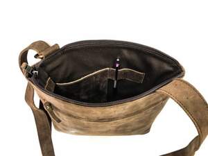 Sac à main en cuir convertible pour femme avec option bandoulière et poche intérieure zippée pour les essentiels du quotidien et les sorties - Product Image 4