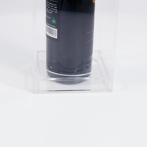 Hình Chữ Nhật Rõ Ràng <span class=keywords><strong>Acrylic</strong></span> Wine Bottle Box Perspex Champagne Hiển Thị Trường Hợp - Product Image 4