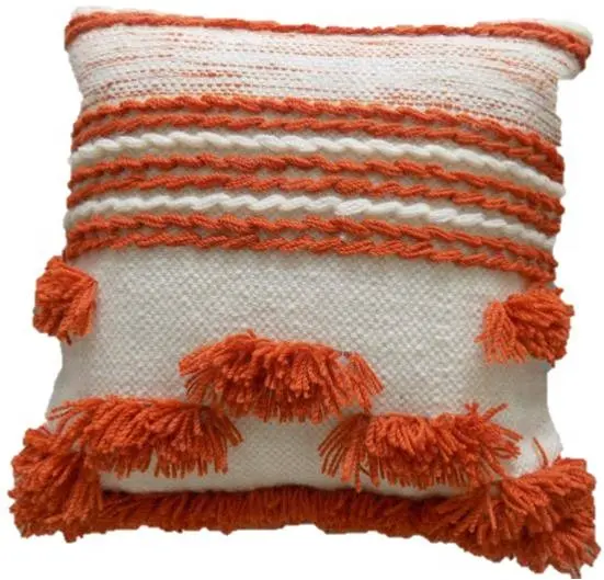 Boho Moroccan Nordic Bohemian Luxury Tufted Cotton Cushion Covers 45x45cm Throw Pillow Cover With Tassel for Home Decor Sofa