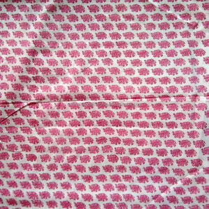 Tissu en coton imprimé en blocs sur mesure au mètre, vêtements, sacs, accessoires de literie, redessin, tissu brut polyvalent - Product Image 1