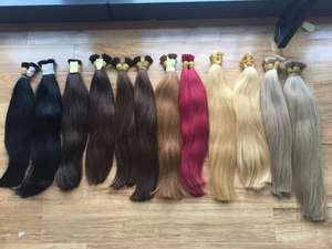 Meilleure Qualité Naturel Noir Remy Vierge Cheveux Humains Tressage Extensions Soyeux Droit En Vrac - Product Image 3