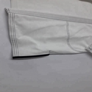 Vente en gros 100% coton 450gsm perle armure BJJ Kimono personnalisé blanc brésilien Jiu Jitsu GIs Rash Guard MMA vêtements d'arts martiaux - Product Image 5