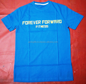 T-shirt unisexe tendance 2019, impression sérigraphique OEM, vente directe en gros, 100% coton tricoté, respirant, anti-boulochage - Product Image 6