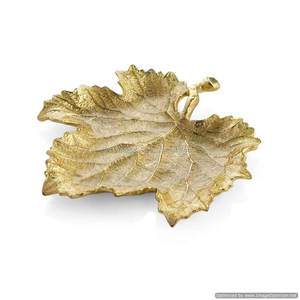 Bol à feuilles d'or souvenir, nouveau modèle, qualité supérieure, derniers bols de service de luxe pour la maison, accessoires de cuisine à vendre - Product Image 1