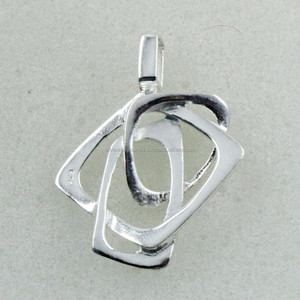 Fashion Trendy <b>Swag</b> Design Sterling Silver 925 Pendant Jewelry - Product Image 4