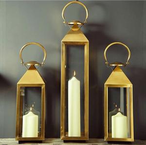 Soporte de luz de té de madera antiguo con soporte de vela elegante superior de Metal plateado para decoración del hogar bodas y Navidad - Product Image 3