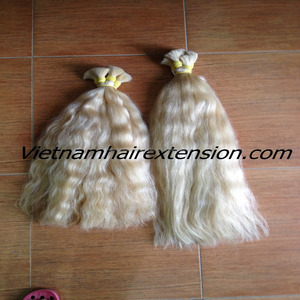 Cabello Virgen Remy de Vietnam, Color 613, Rizado Francés, 100g, Cabello a Granel - Product Image 5
