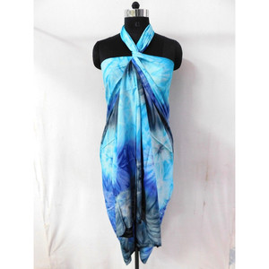 Empate tinte pareo mujer hechos a mano de ropa de playa bikini cover up sarong - Product Image 1