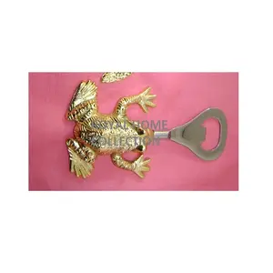 Ouvre-bouteille de conception la plus récente avec poignée en laiton Ouvre-bouteille en relief en laiton en métal de qualité créative pour ouvre-bouteille de vin de barre - Product Image 1