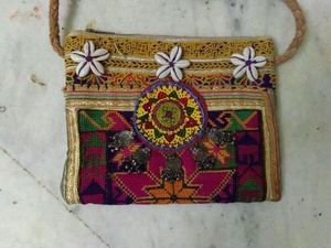 Indian Vintage <b>Boho</b> Bohemian Indian Tribal Ethnic Banjara <b>Bag</b> - Product Image 4