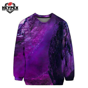 Venta al por mayor de los hombres de diseño único de talla grande sudadera de invierno de gran tamaño de pantalla larga impresa XS 6XL tamaños sublimados Sudadera con capucha de lana - Product Image 4