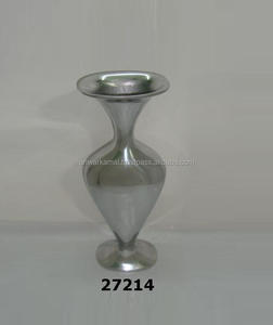 Jarrón de aluminio fundido con espejo pulido decorativo para el hogar, sala de estar, dormitorio y oficina - Product Image 2