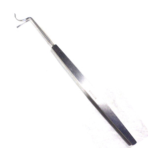 Aguja de Ligadura Kronecker de Acero Inoxidable, Instrumentos de Sutura Quirúrgica Médica Deschamps - Product Image 3