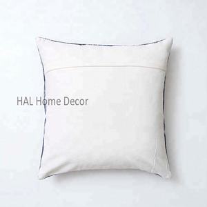 Fundas de almohada con estampado de bloque indio, Fundas de cojín personalizadas decorativas para exteriores, en blanco, venta al por mayor - Product Image 2