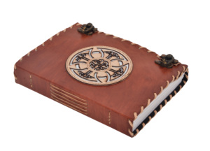 Cuaderno personalizado corte trabajo diseños hechos a mano nuevo Mandala cuero genuino diarios Cuaderno Diario con páginas blancas en blanco 2 C bloqueado - Product Image 4