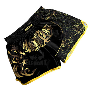 Faible QUANTITÉ MINIMALE DE COMMANDE en gros shorts thaïlandais muay différentes couleurs disponibles muay thai boxe shorts - Product Image 3