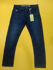 Overrun แท้ตราป้ายฤดูร้อนกางเกงยีนส์ผ้าฝ้าย Spandex ทำงานสบายๆยืดกางเกงยีนส์ Slim กางเกงบังคลาเทศสต็อกจำนวนมาก - Product Image 6