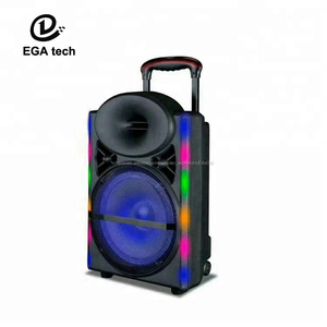 <span class=keywords><strong>12</strong></span> pulgadas 15 pulgadas precio al por mayor altavoz Carro con micrófono inalámbrico bluetooth para el rendimiento y partes - Product Image 4