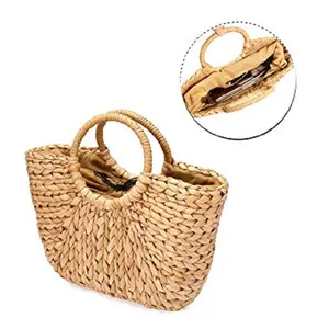 Straw bag woven handbag women handbags tote travel for vacation hot style high quality