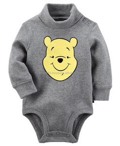 Mameluco Prémium de Manga Corta 100% Algodón Orgánico para Invierno Unisex para Bebés, Tejido de Punto, Diseño Casual Personalizado para Infantes - Product Image 1