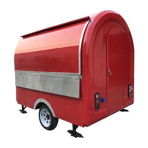 รถเข็นกาแฟมือถืออาหารจานด่วนรถบรรทุกรถพ่วงจักรยานรถเข็นขาย - Product Image 4