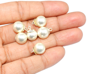 Girls Gift Jewelry Cute Lovely Design Natural Pearl 925 Sterling Silver Connector, Sterling Silver Jewellery, Silver Jewelry - Product Image 1