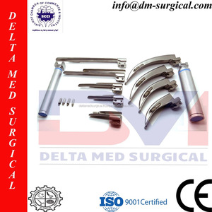 Gây Mê EMT Laryngoscope 9 Lưỡi Mac Miller + 2 Tay Cầm + Bộ Hộp Bóng Đèn Bổ Sung - Product Image 6