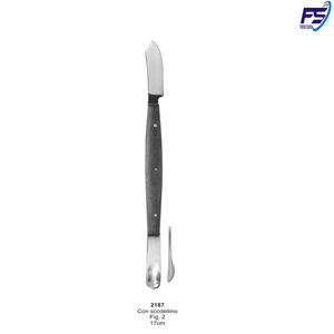 Fanenstock-cuchillos de cera de acero inoxidable, tamaño 12,5 cm, fig1 - Product Image 6