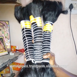 CHEVEUX INDIENS CRUS DROITS VIERGES DONNANT UNIQUEMENT 100% TEMPLE HAIR MEILLEURE QUALITÉ RAUTS NON TRAITÉS CHEVEUX TEMPLE HUMAINS - Product Image 2