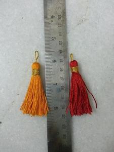 Custom Colored <b>Small</b> Tassels for Wedding Invites, Paper Packaging, - Product Image 5