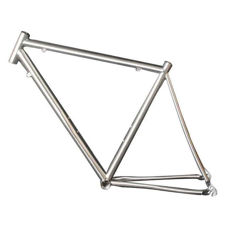 Harga Murah 46-55Cm Titanium Sepeda Jalan Custom Frame Sepeda Bingkai Sepeda Balap Bingkai