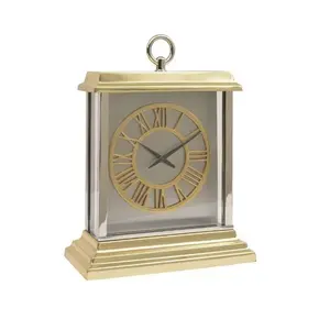 Horloge de bureau Antique de luxe, petit étui à anise, salon, chambre à coucher, design délicat, horloge domestique
