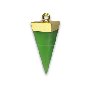 Petites pyramides naturelles, pendentif, collier de mode, bijoux pendentifs et breloques, pierre précieuse - Product Image 2