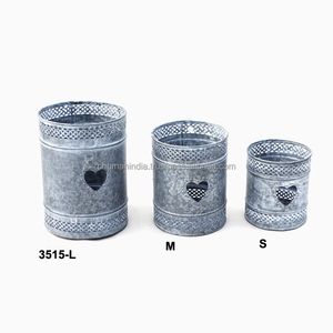 Support de service à thé galvanisé, nouveau Design de cœur chanceux - Product Image 1