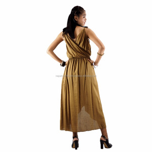 NAPAT Robe De Plage D'été Bohème Col V Sexy Femme Robe - Product Image 3