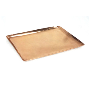 Bandeja de servicio de cobre brillante, nuevo diseño - Product Image 1